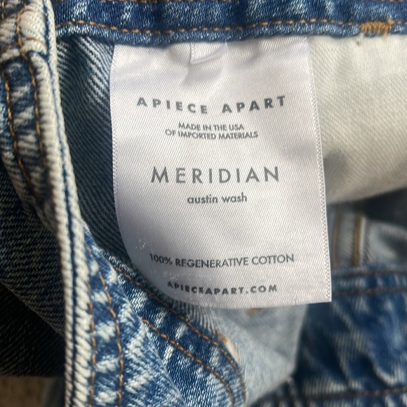 Apiece Apart Wide Leg MERIDIAN Jeans - Picture 8 of 8